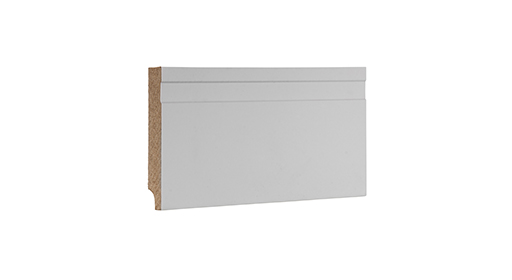 Rodapé 15x100mm Branco Linha Moderna