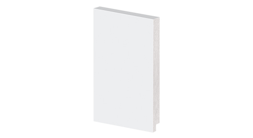 Rodapé 20cm Branco Liso